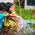 Child During the Rainy Season